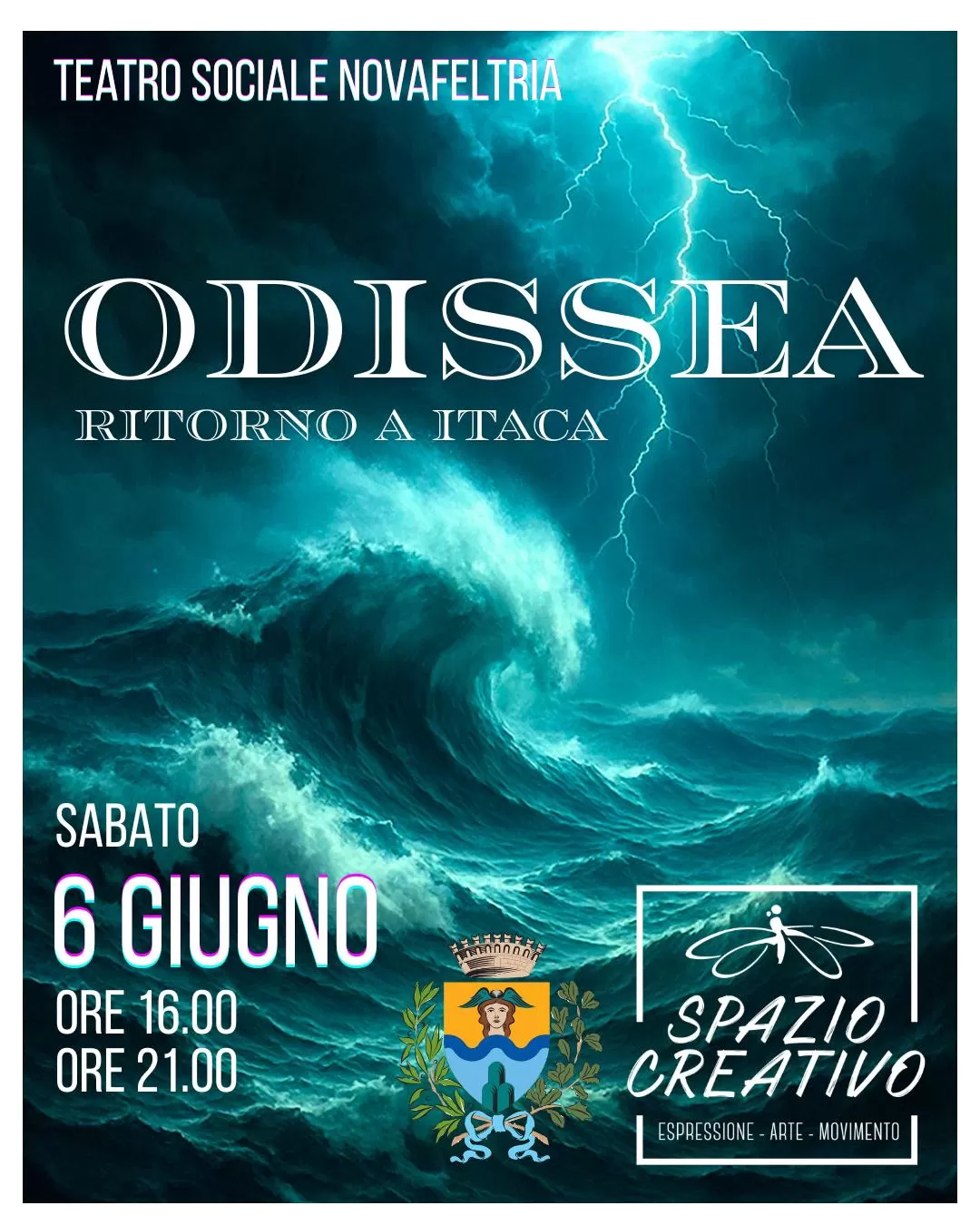 Produzioni ODISSEA _ ritorno a Itaca _ a Spazio Creativo - Pietracuta di San Leo (Rimini)